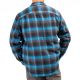 Camasa Bridger Fleece Lined Flannel Imperial Blue Dress Blues 24