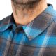 Camasa Bridger Fleece Lined Flannel Imperial Blue Dress Blues 24