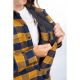 Camasa Dama Clouds Rest Fleece Lined Flannel Golden Brown Dress Blues 24