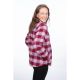 Camasa Dama Clouds Rest Fleece Lined Flannel Lavender Heist Cabernet 24