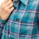 Camasa Dama Sunlight Trail Midweight Flannel Deep Lagoon Raspberry Radiance 24