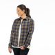Camasa Dama Sunlight Trail Midweight Flannel Dress Blues Mock Orange 24