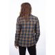 Camasa Dama Sunlight Trail Midweight Flannel Dress Blues Mock Orange 24