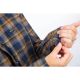 Camasa Dama Sunlight Trail Midweight Flannel Dress Blues Mock Orange 24