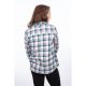 Camasa Dama Sunlight Trail Midweight Flannel Snow White Raspberry Radiance 24