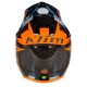 Casca Moto Enduro F3 Carbon Pro ECE XS Striker Petrol Orange