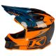 Casca Moto Enduro F3 Carbon Pro ECE XS Striker Petrol Orange