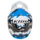 Casca Moto MX/Enduro F3 Carbon ECE DNA Electric Blue Lemonade/White 24