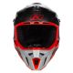 Casca Moto MX/Enduro F3 Carbon ECE DNA Fiery Red/Monument Gray 24