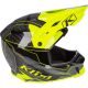 Casca Moto MX/Enduro F3 Carbon ECE Velocity Black/Hi-Vis 24