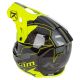 Casca Moto MX/Enduro F3 Carbon ECE Velocity Black/Hi-Vis 24