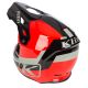 Casca Moto MX/Snow F3 ECE Fiery Icon White/Monument Gray 24