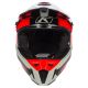 Casca Moto MX/Snow F3 ECE Fiery Icon White/Monument Gray 24