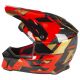 Casca Snowmobil F3 Carbon ECE Raid Fiery Red/Gold