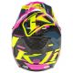 Casca Snowmobil F3 Carbon ECE Raid Knockout Pink/Hi-Vis