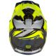Casca Snowmobil F3 ECE Carbon Lightning Hi-Vis