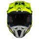 Casca Snowmobil F3 ECE Carbon Lightning Hi-Vis