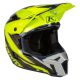 Casca Snowmobil F3 ECE Carbon Lightning Hi-Vis