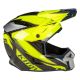 Casca Snowmobil F3 ECE Carbon Lightning Hi-Vis