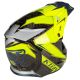 Casca Snowmobil F3 ECE Carbon Lightning Hi-Vis