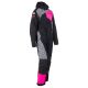 Combinezon Dama Snowmobil Non-Insulated Short Vailslide Pink Glo/Black 25