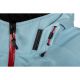 Combinezon Dama Snowmobil Non-Insulated Shredsa Chili Pepper/Crystal Blue  