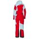 Combinezon Dama Snowmobil Non-Insulated Shredsa Chili Pepper/Crystal Blue  