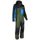 Combinezon Snow Non-Insulated Ripsa One-Piece Kombu Green-Electric Blue Lemonade 2022