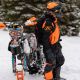Combinezon Snow Non-Insulated Scout One-Piece Black-Strike Orange 2022