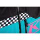 Combinezon Snowmobil Non-Insulated Ripsa Black/Arctic Teal 25