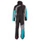 Combinezon Snowmobil Non-Insulated Short Ripsa Black/Arctic Teal 25