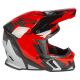 F5 Helmet ECE Amp Fiery Red/Metallic Silver