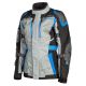 Geaca Moto Textil Dama Touring Artemis Gray/Kinetik Blue 2021