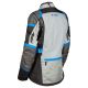 Geaca Moto Textil Dama Touring Artemis Gray/Kinetik Blue 2021