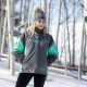 Geaca Snow Insulated Dama Spark Asphalt-Wintermint 2022