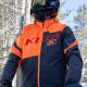 Geaca Snow Insulated Instinct Strike Orange-Asphalt 2022