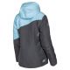 Geaca Snowmobil Insulated Dama Allure Asphalt/Crystal Blue
