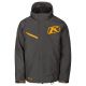 Geaca Snowmobil Insulated Kompound Asphalt/Strike Orange
