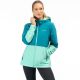 Geaca Soteria Insulated Hooded Deep Lagoon/Electric Green 24