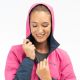 Geaca Soteria Insulated Hooded Punch Pink/Dress Blues 24