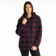 Hanorac Big Sky Italian Plum/Black 25