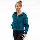 Hanorac Cascade 1/4 Zip Crop Deep Lagoon 24