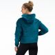 Hanorac Cascade 1/4 Zip Crop Deep Lagoon 24