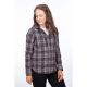 Hanorac Ginny Mountain Midweight Stretch Flannel Asphalt/Punch Pink 24