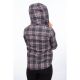 Hanorac Ginny Mountain Midweight Stretch Flannel Asphalt/Punch Pink 24