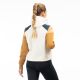 Huntley Pullover 1/4 Zip Crop Hoodie Papyrus/Golden Brown 24