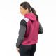 Huntley Pullover 1/4 Zip Crop Hoodie Raspberry Radiance/Asphalt 24