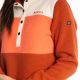 Jacheta Fleece Pullover High Pile Mountain Picante/Emberglow 25