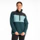 Jacheta Fleece Pullover High Pile Mountain Reflecting Pond/Milky Blue 25