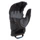 Manusi Moto Piele Induction Asphalt/Electric Blue Lemonade